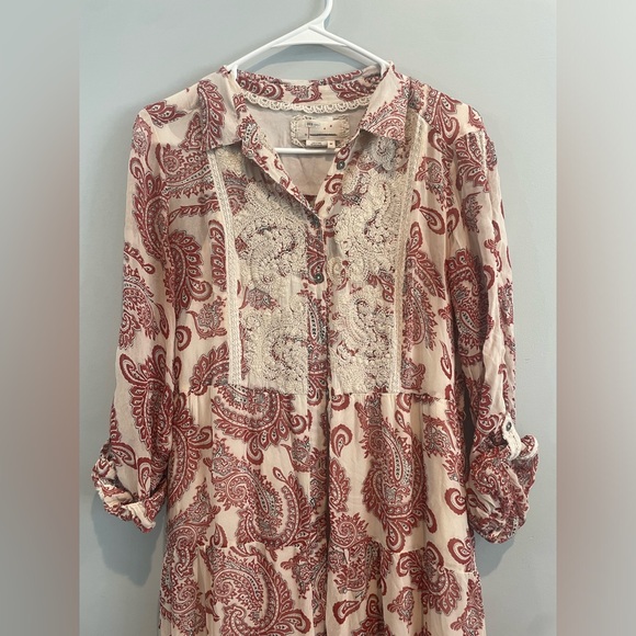 Anthropologie Allaire Maxi Shirtdress - Picture 5 of 6